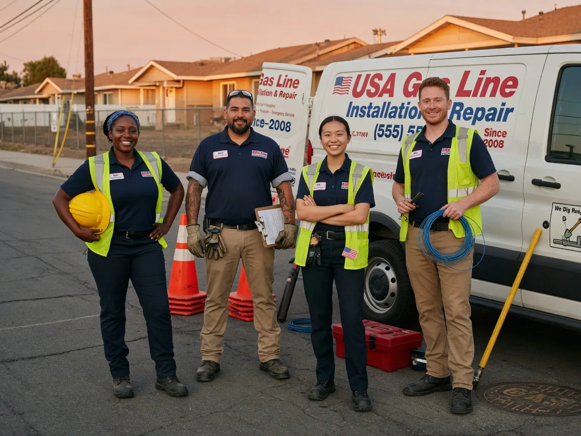 Gas Line Installation company in Spotsylvania, VA